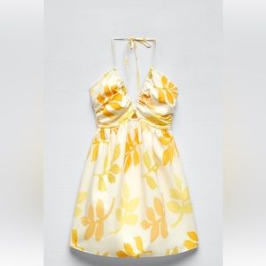 Zara halter dress
